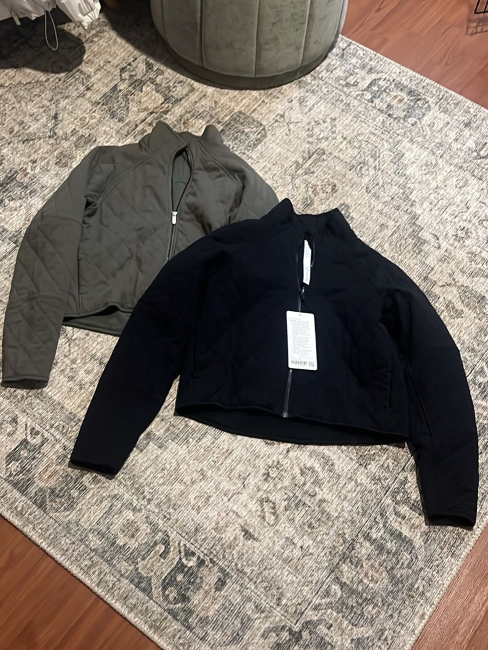LULULEMON QUILTED ZIP-UP JACKET